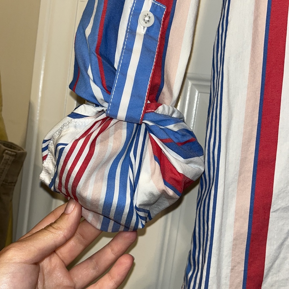 SOLD💙Tommy Hilfiger shirt dress nwot - Picture 3 of 10
